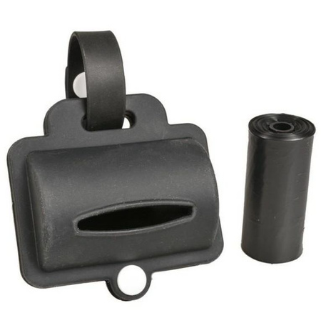 DUVO+ DYSPENSER+WORKI NA ODCHODY SILIKON CZARNY