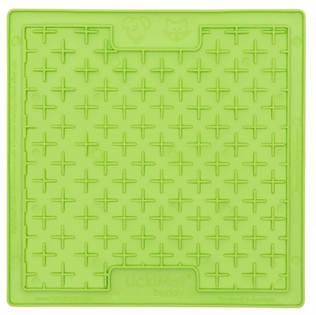 LickiMat Buddy Krzyżyk miękki zielony