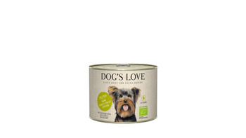 DOG'S LOVE BIO Huhn - kurczak ekologiczny z kaszą gryczaną, selerem i bazylią (200g)