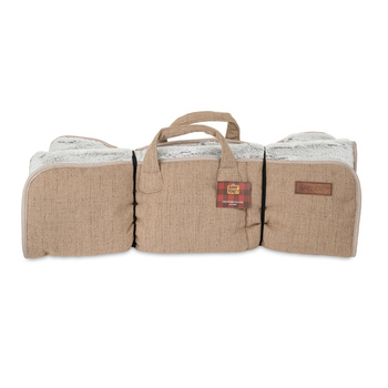 BARRY KING LEGOWISKO/MATA PODRÓŻNE        SKŁADANE 90x66cm JASNOBRĄZOWE