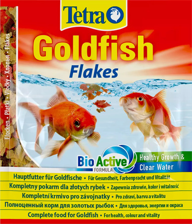 TETRA Goldfish 12 g saszetka pokarm płatki dla złotych rybek / zimnolubnych