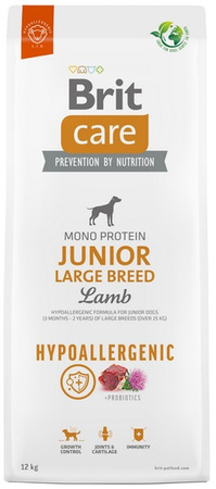 Brit Care Hypoallergenic Junior Large Lamb 12kg