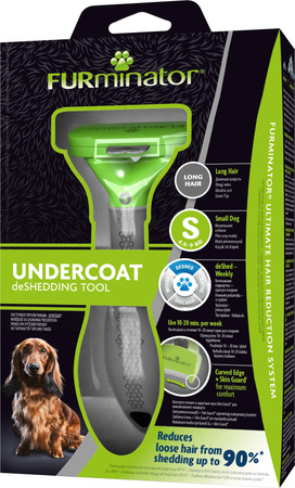 FURMINATOR Szczotka dla psów długowłosych - Small