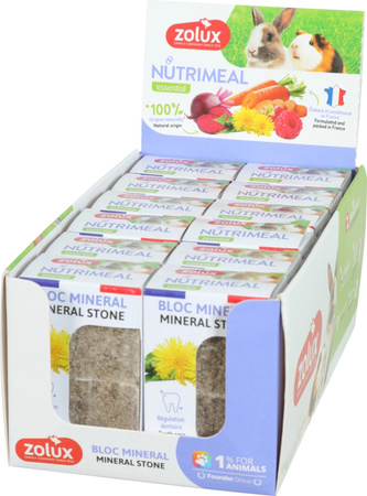ZOLUX Kostki mineralne dla królika i gryzoni EDEN z mniszkiem lekar.2x100g