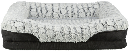 Lino Vital, legowisko, dla psa/kota, czarno/szare, 70 × 55 cm