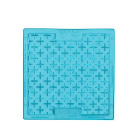 LickiMat Buddy Krzyżyk miękki turkusowy