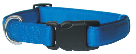ZOLUX Obroża dla psa taśma Cushion 15mm - kol. niebieski