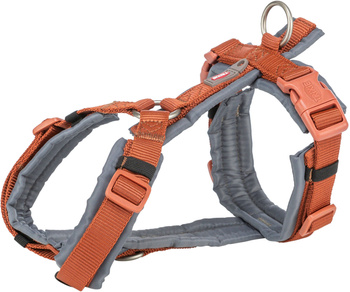 Premium trekking, szelki, dla psa, rdzawe/grafit, S: 36–44 cm/15 mm