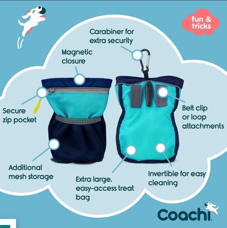 COACHI PRO TRAIN TOREBKA NA PRZYSMAKI LIGHT BLUE