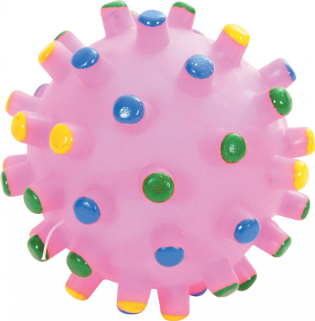 ZOLUX Zabawka winylowa dla psa Piłka z wypustkami 7 cm