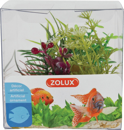 ZOLUX Ozdoba do akwarium rośliny mix x 4 szt. zestaw 4