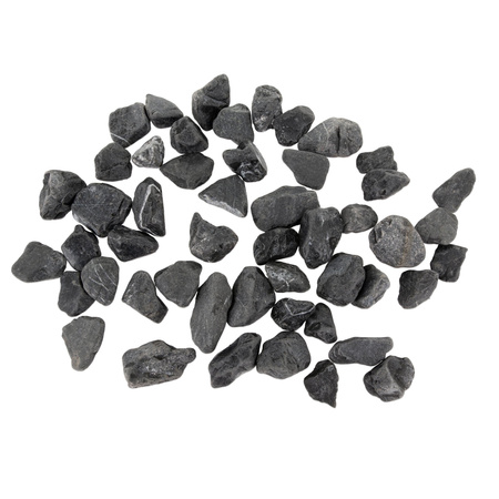 Kamienie kruszone Tumbled Black  8-12 mm    do akwarium terrarium 5kg/OPAK