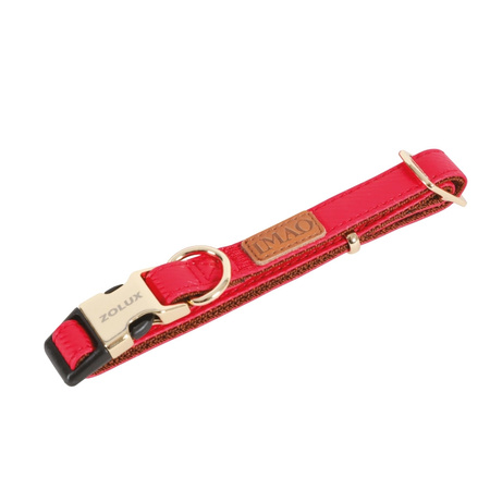 ZOLUX Obroża dla psa elegancka IMAO MAYFAIR 25 mm kol. czerwony