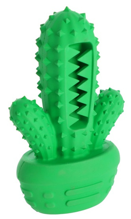 Dingo Zabawka dla psa - Twarda guma TPR - Kaktus 17,5cm