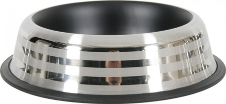 ZOLUX Miska antypoślizgowa dla psa Inox MERENDA 1 l kol. czarny