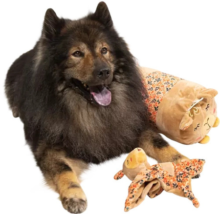 Zolux Zabawka pluszowa dla psa CHIQUITOS leniwiec okrągły XL 27,4x20x38,9cm