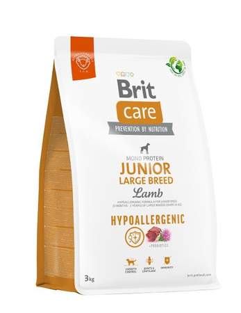 Brit Care Hypoallergenic Junior Large Lamb 3kg
