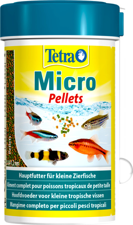 TETRA Micro Pellets 100 ml pokarm dla ryb tropikalnych z małymi pyszczkami