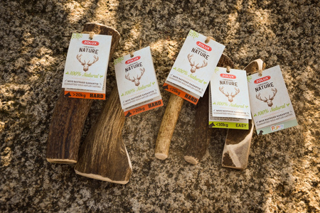 ZOLUX Przysmak naturalny dla psa Poroże jelenia HARD, waga psa powyżej 20 kg