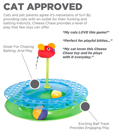 PETSTAGES TOR ZABAW KOCIA GONITWA II  wycofany
