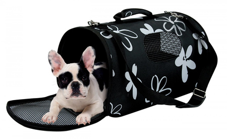 Zolux Torba transportowa dla psa i kota FLOWER mała czarna