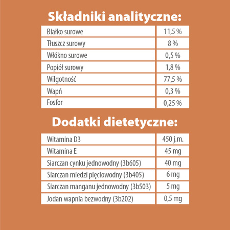 Karma mokra dla psa PUPIL Premium All Meat GOLD wołowina 400 g