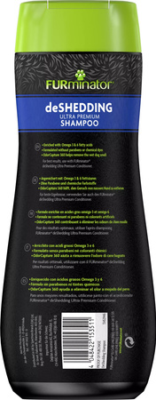 FURMINATOR Szampon dla psa zmniejszający linienie Ultra Premium 473 ml