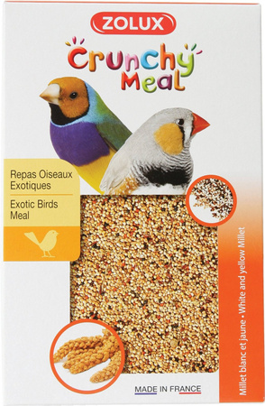 Zolux Pokarm mieszanka dla ptaków egzotycznych CRUNCHY MEAL 800 g