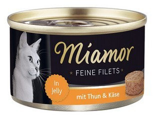 MIAMOR KOT pusz.100g FILETS TUŃCZYK SER w galaretce /24