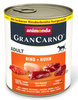 Animonda GranCarno Original Adult Rind Huhn Wołowina + Kurczak puszka 800g