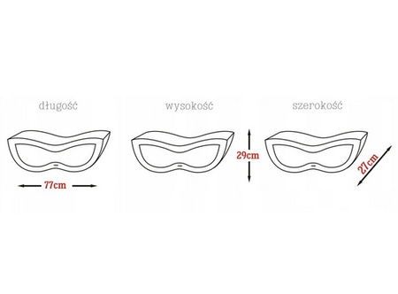 Gattino Drapak 01 Benek biały