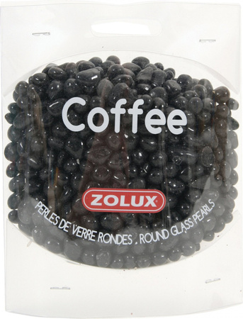 Zolux Ozdoba akwarystyczna perełki szklane COFFEE 472g