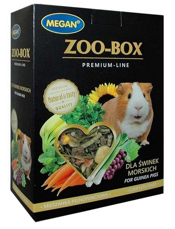 MEGAN ZOO-BOX DLA ŚWINKI 550g