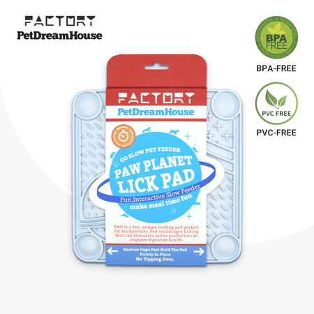PDH LICK PAD PAW PLANET BABY BLUE 22x23cm  PROMO!