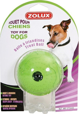*- ZOLUX Piłka kauczukowa na przysmak 9,5 cm