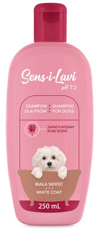 DermaPharm Sens-i-Lavi szampon biała sierść 250ml