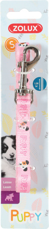 Zolux Smycz dla szczeniąt Puppy MASCOTTE 13 mm/1,20 m kol. różowy