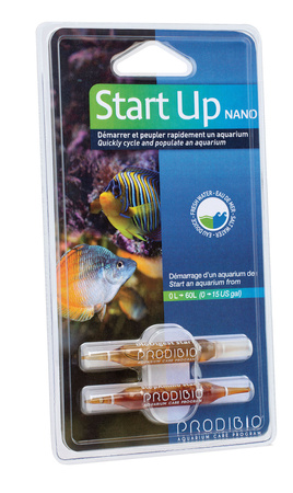 Prodibio Start Up Nano 2 ampułki filtracja wody akw. morskie i słodkowodne