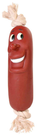 Trixie Kiełbasa winylowa ze sznurkiem 11cm [3242]