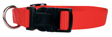 Zolux Obroża dla psa nylonowa taśma 30/40cm 15mm kol. czerwony