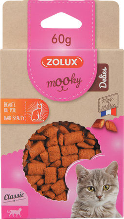 Zolux Przysmak dla kota piękna sierść MOOKY DELIES 60 g