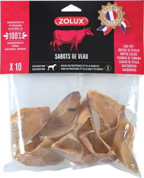 Zolux Przysmak naturalny dla psa Kopyta cielęce 10 szt., 300 g