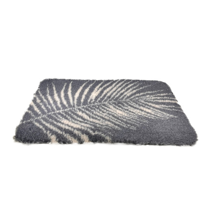 ZOLUX Dry bed posłanie izolujące dla psa wzór roślinny 75x95 cm kol. grafit