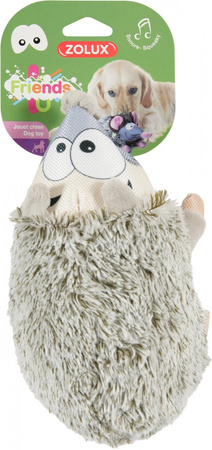 Zolux Zabawka pluszowa dla psa, piszcząca jeż Gaston 16x37x15 cm
