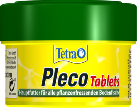 TETRA Pleco Tablets 58 Tab. kompletny pokarm dla roślinożernych ryb dennych