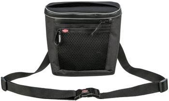 Duo Treat, torebka na przysmaki, dla psa, antracyt, 20 × 20 × 5 cm