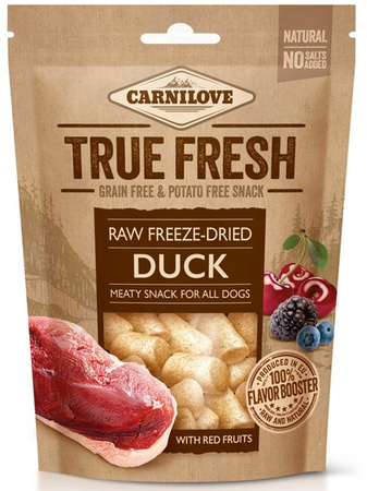 CARNILOVE RAW FREEZE-DRIED DUCK&RED FRUI ITS 40g