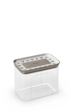 Zolux Pojemnik hermetyczny na przysmaki 1,2 l kol. jasnobrązowy