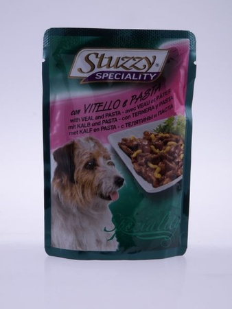 STUZZY PIES sasz.100g SFILACCETTI CIELĘ  MAKARON /24