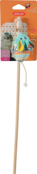 Zolux Zabawka dla kota wędka mysz KALI kol. zielony 40 cm